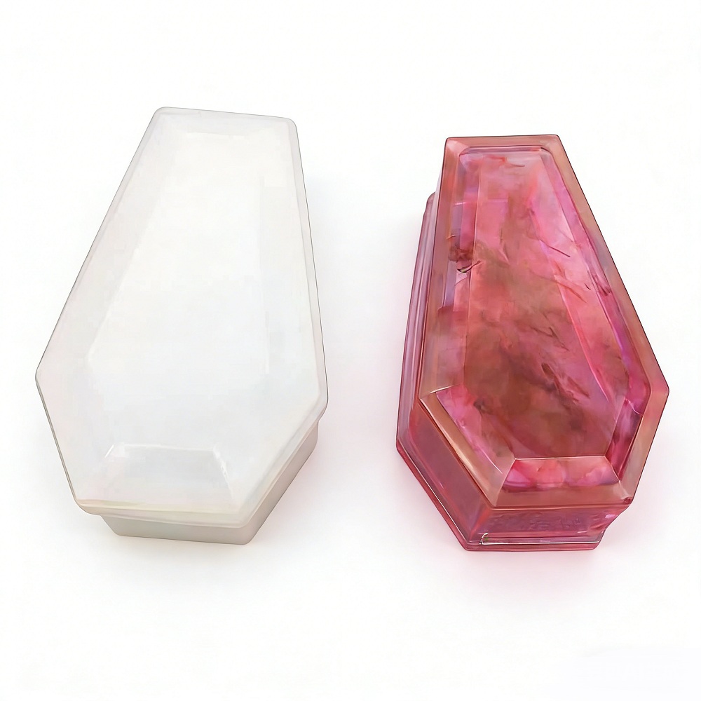 Resin Art Equipment - Tabut Kafatası Cadılar Bayramı Yarasa Örümcek