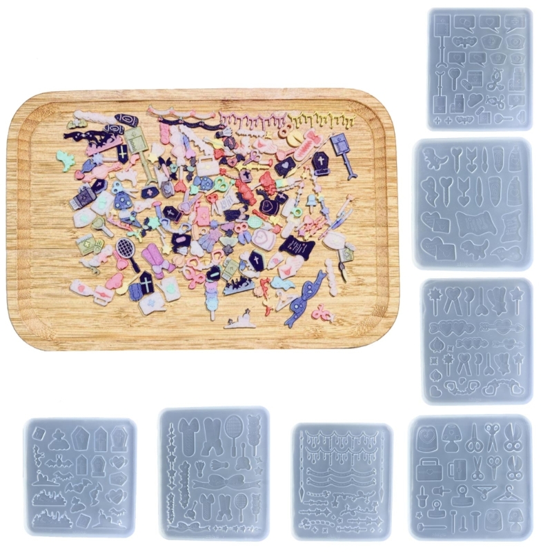 Resin Art Equipment - R3MC minik dolgu kalıp sevimli ilmek