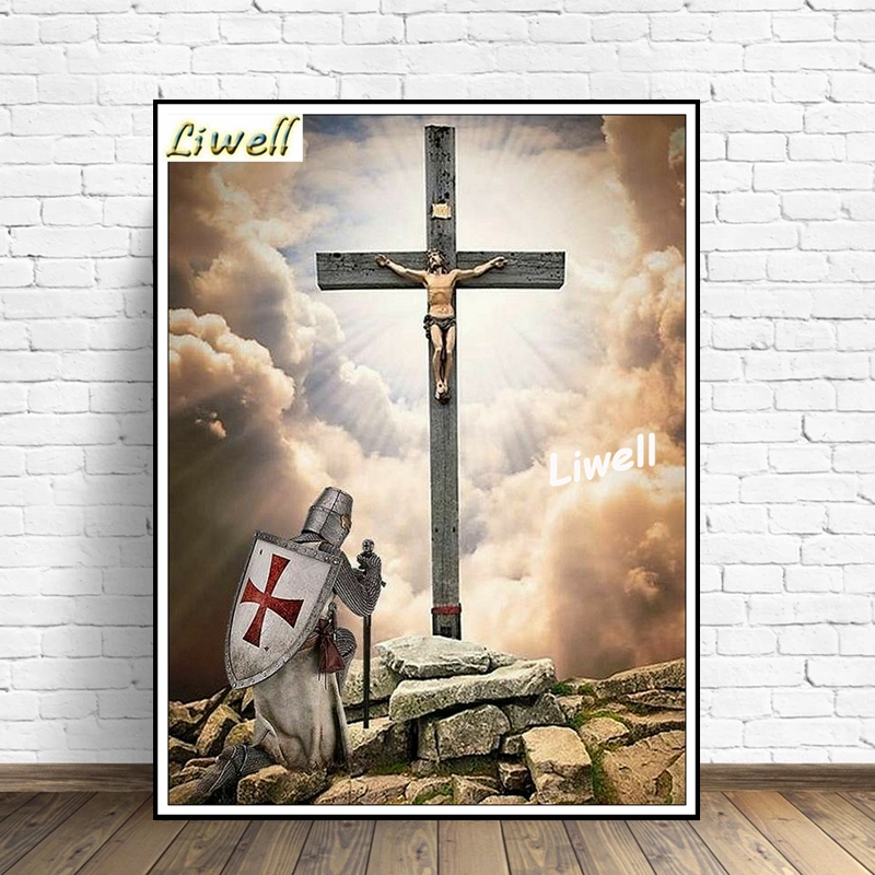 5d şövalye Templar savaşçı mes - Resin Art Wallpaper incelemesi ve fiyatı