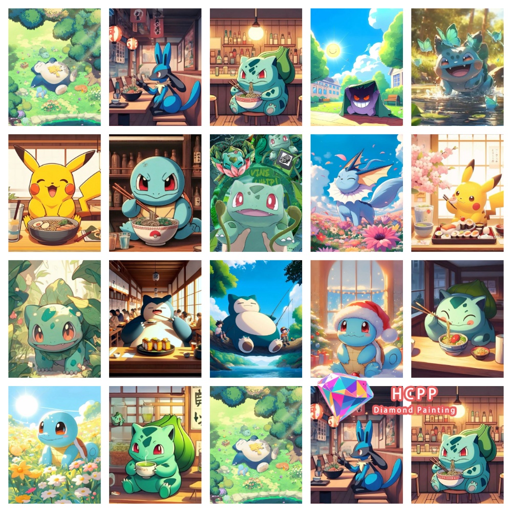 Pikachu Bulbasaur Squirtle Ani - Resin Art Work incelemesi ve fiyatı