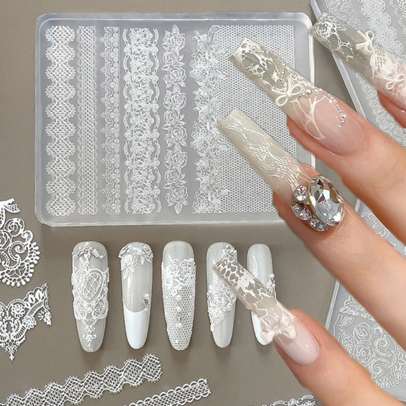 1 adet Dantel 3D Silikon Tırna - Resin Art Rose incelemesi ve fiyatı