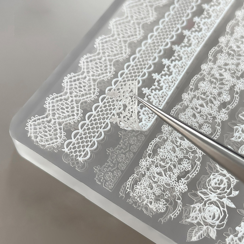 1 adet Dantel 3D Silikon Tırna - Resin Art Rose incelemesi ve fiyatı