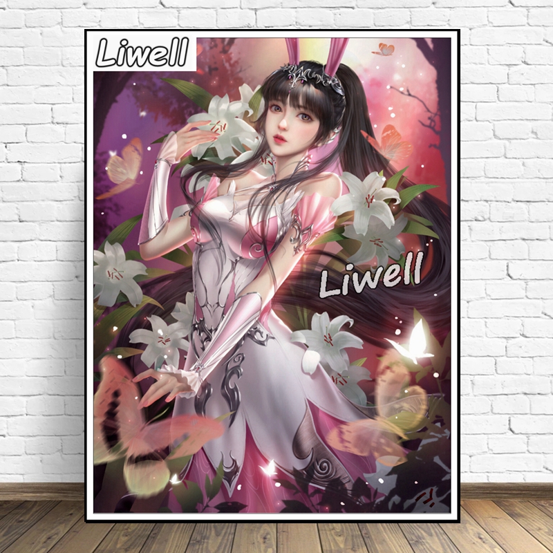 Diy Çin Anime Soul Land Elmas  - Resin Art Wallpaper incelemesi ve fiyatı