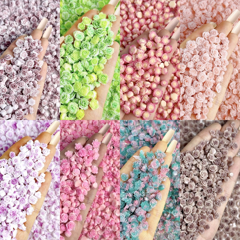 50 adet Rastgele Karışık Reçin - Resin Art Rose incelemesi ve fiyatı