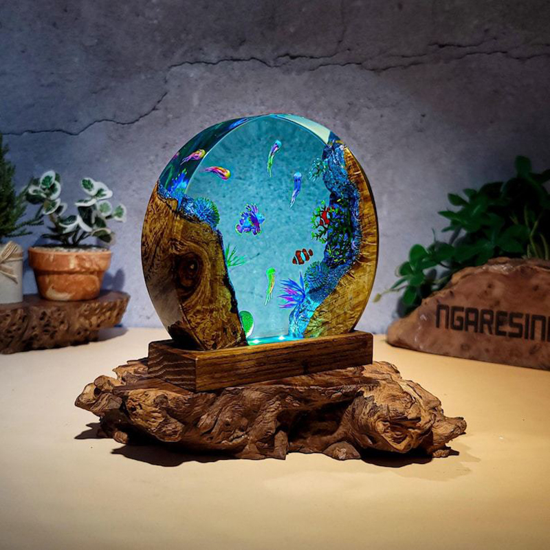 Okyanus Akvaryumu Organizma Re - Resin Art Baby incelemesi ve fiyatı