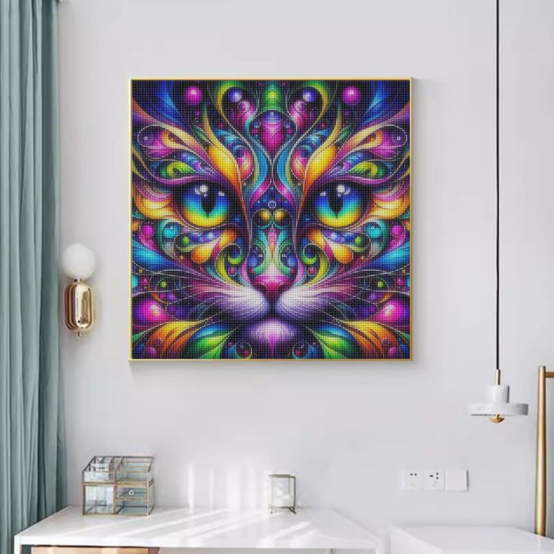 GATYZTORY Yeni Kedi Yüzü 5D DI - Resin Art Wallpaper incelemesi ve fiyatı