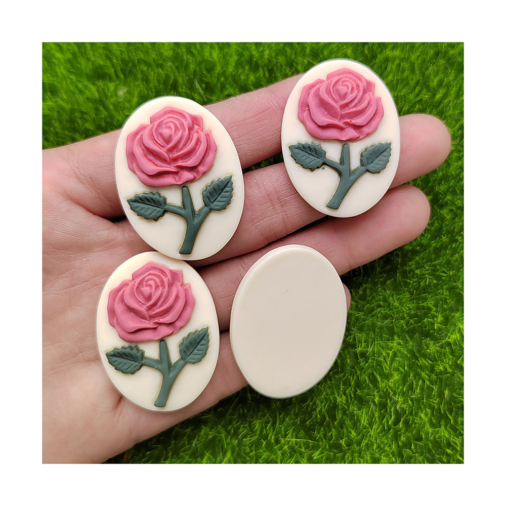 Oval şekil Flatback reçine çiç - Resin Art Alphabet incelemesi ve fiyatı