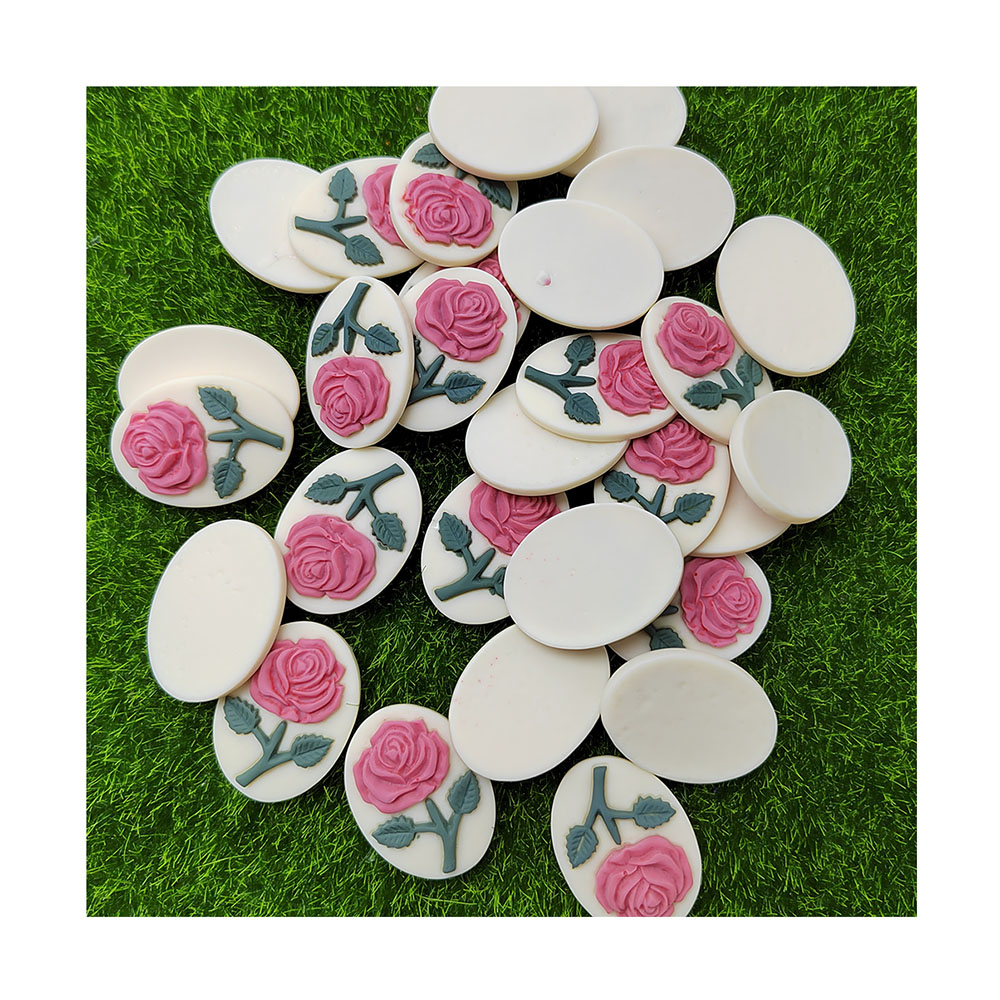 Oval şekil Flatback reçine çiç - Resin Art Alphabet incelemesi ve fiyatı