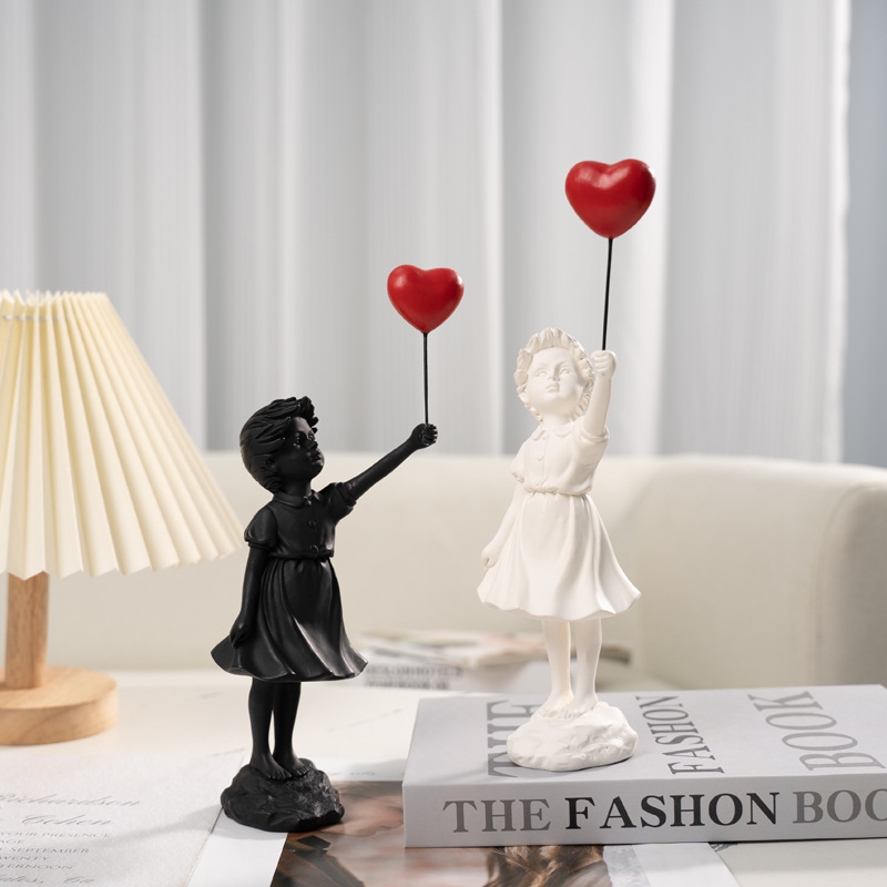 Banksy Heykelciği Sanat Eseri  - Resin Art Wedding Gift incelemesi ve fiyatı
