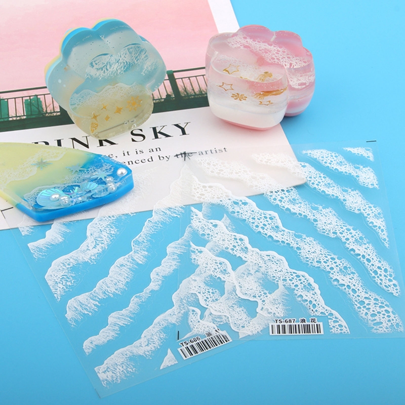 Dalga etiket reçine dolgu kris - Resin Art Equipment incelemesi ve fiyatı